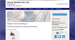 Desktop Screenshot of integrityintaxllc.com